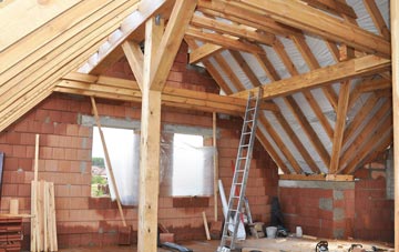 Tregyddulan attic trusses