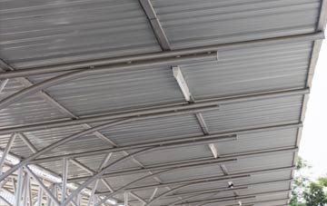 installing Tregyddulan metal roofing