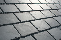 Tregyddulan slate roof