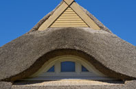 Tregyddulan thatch roofing